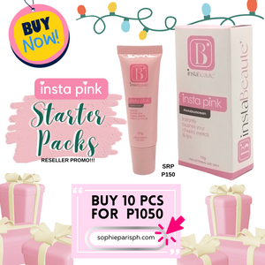 Insta Pink Starter Promo DEC 12-15, use code INSTA30 upon check out